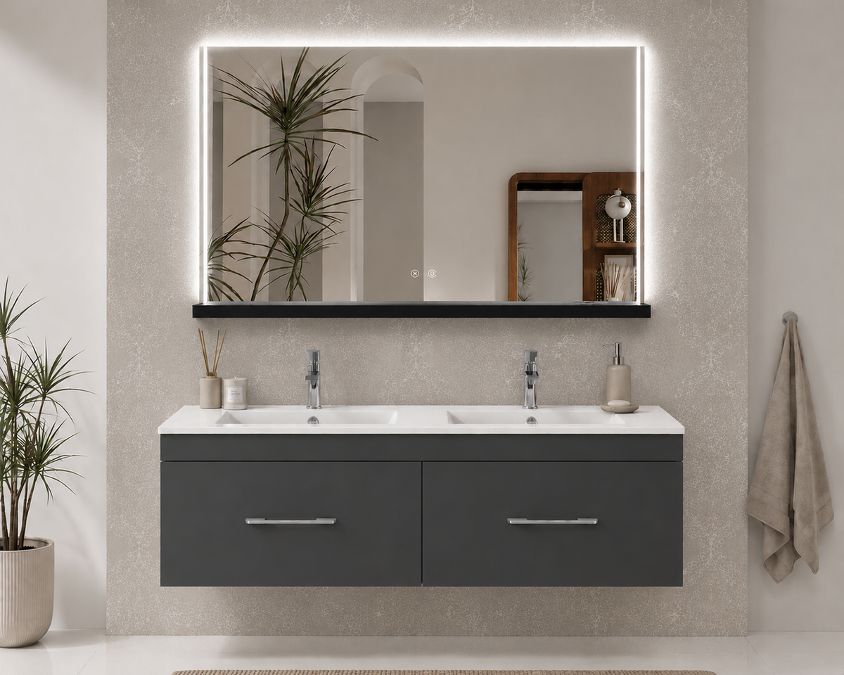 Mueble de baño suspendido Florencia con lavabo