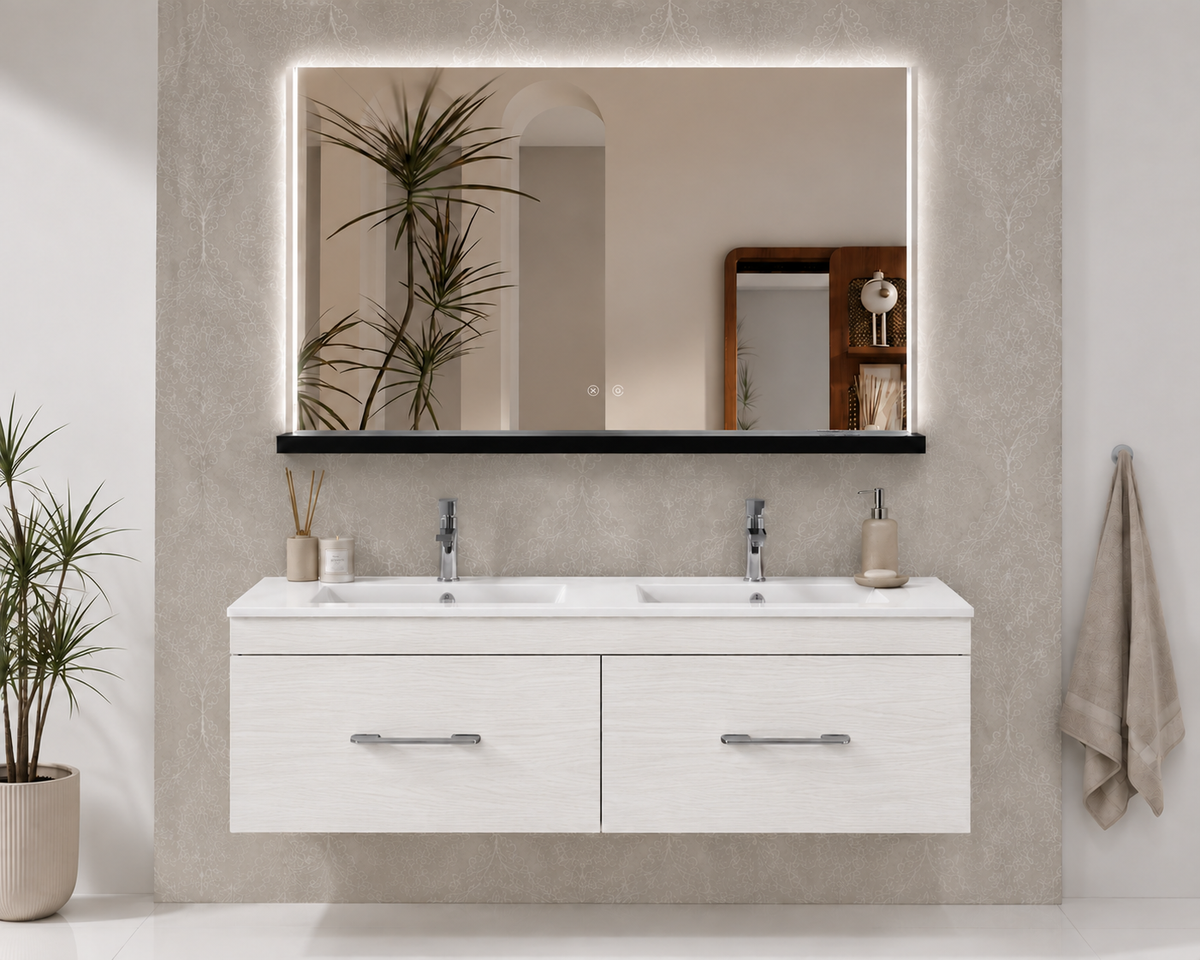 Mueble de baño suspendido Florencia con lavabo
