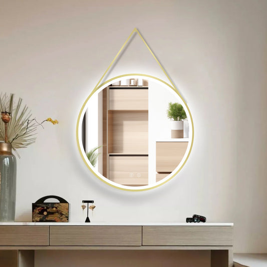 Espejo de baño LED OLYMPUS Gold BiLED con antivaho
